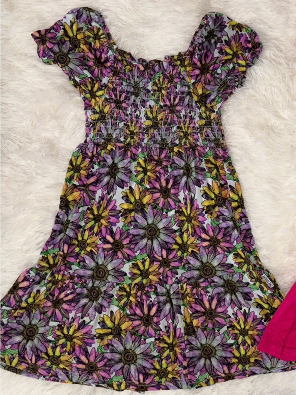 Dreamiere smocked twirl dress
